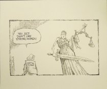 You just don't like strong women!